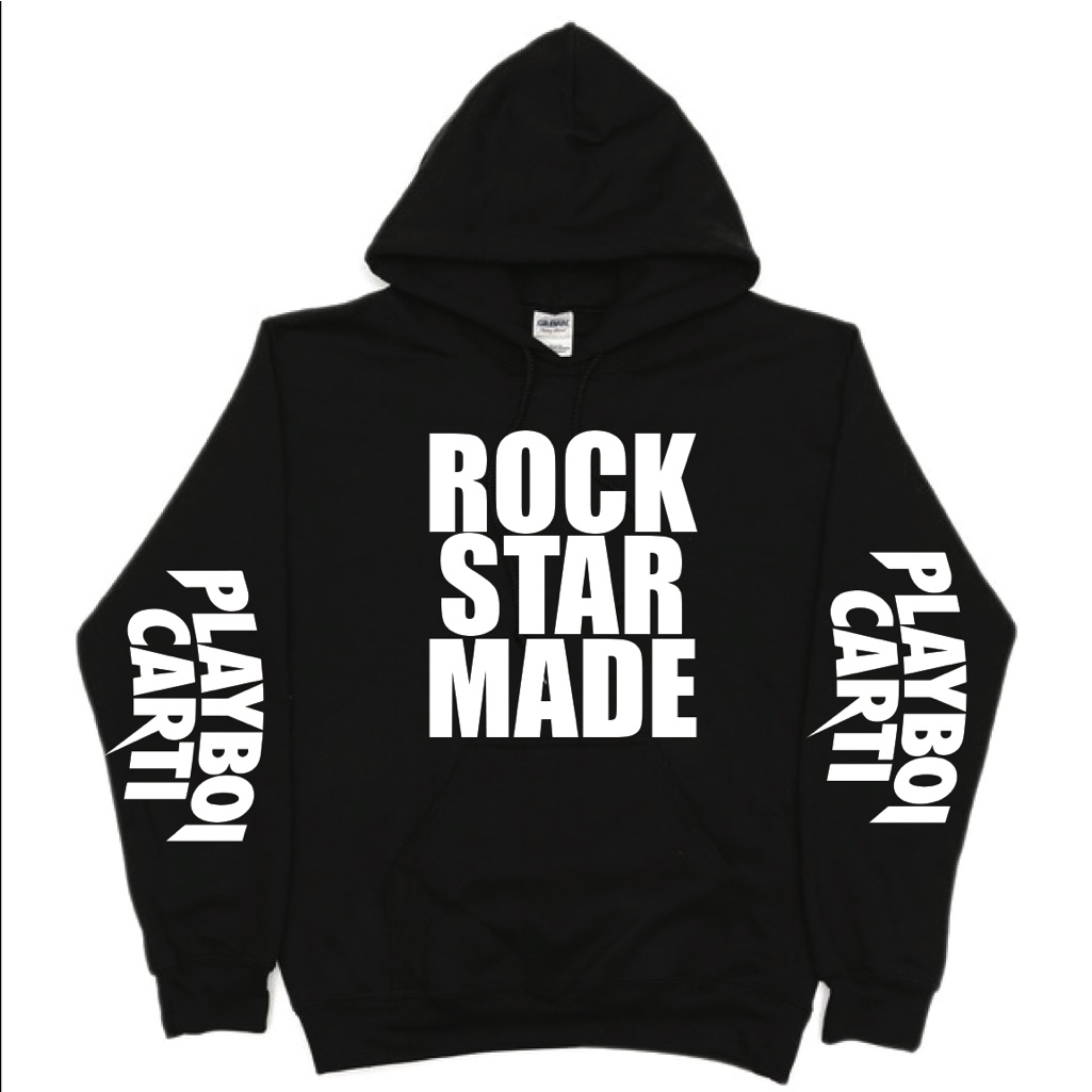 Playboi Carti Rock Star Made Pullover Hoodie Unisex S-5xl New 2022